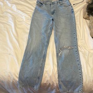 Abercrombie & Fitch Ankle Straight Jeans (Longs)